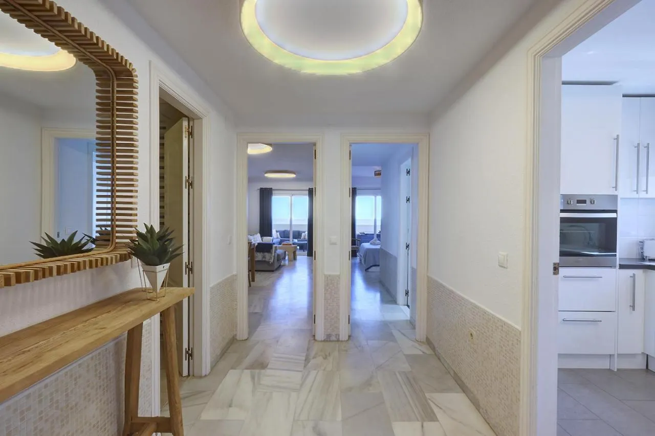 Front Row Penthouse Apartment On Carvajal Beach Fuengirola Spain