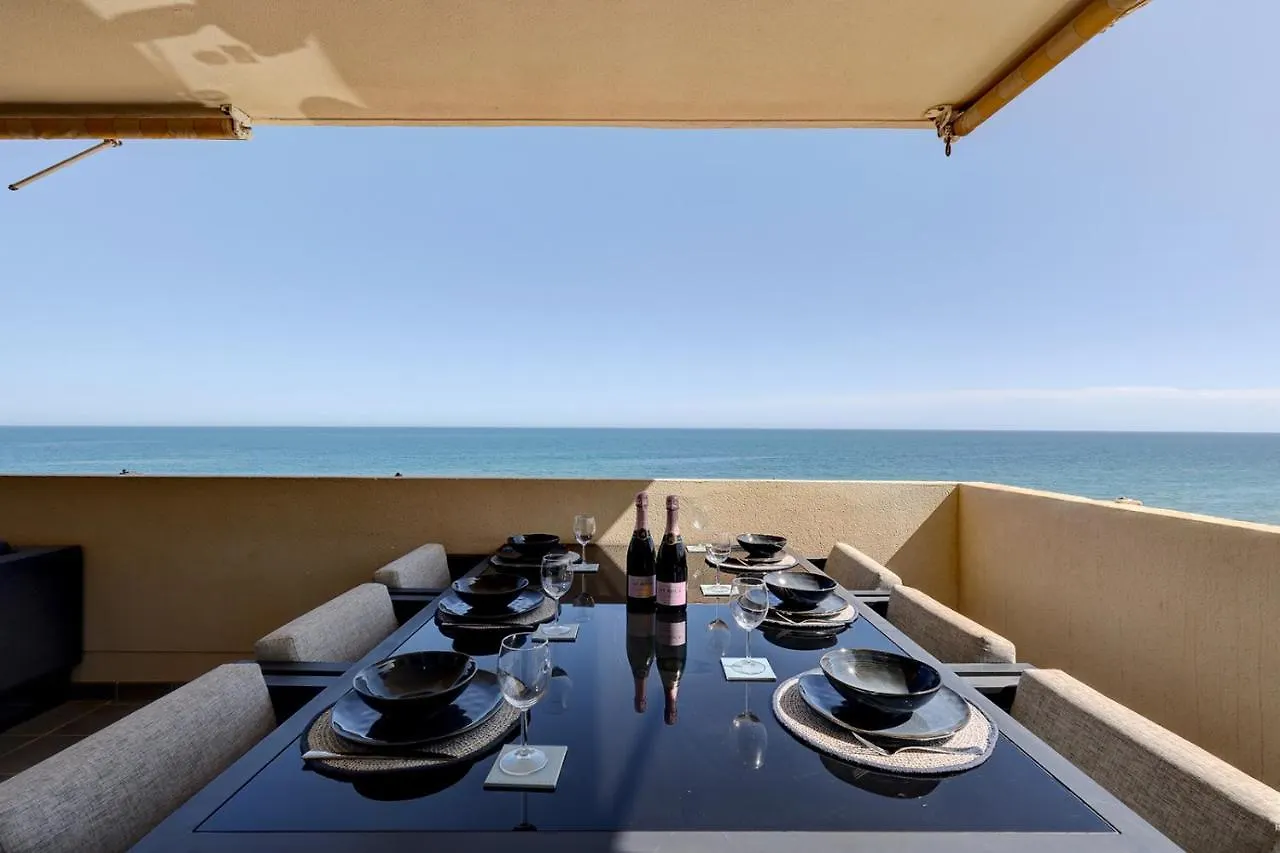 Front Row Penthouse Apartment On Carvajal Beach Fuengirola