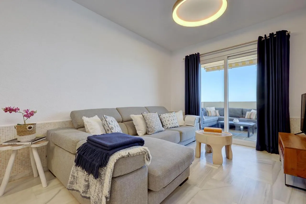 Front Row Penthouse Apartment On Carvajal Beach Fuengirola