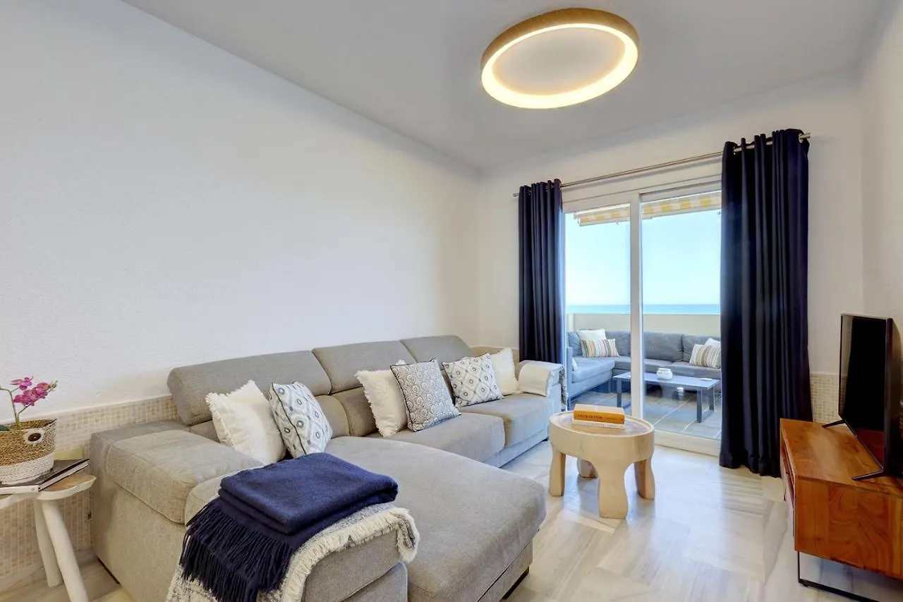 Front Row Penthouse Apartment On Carvajal Beach Fuengirola Spain